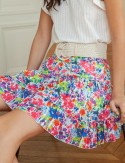 Floral Gaella skirt