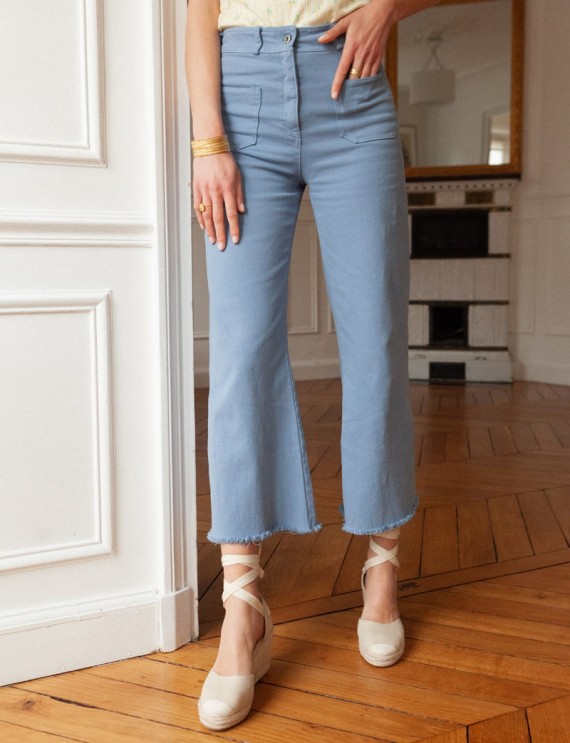 Blue Victor trousers