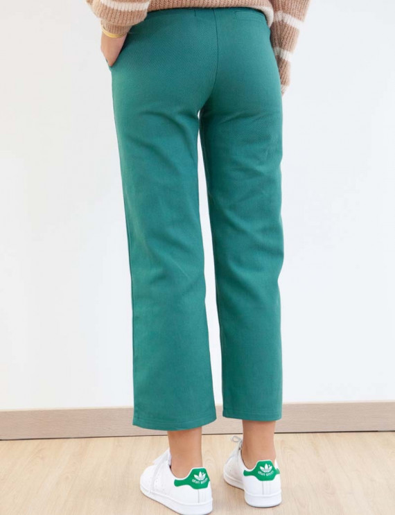 Dos pantalon vert Julian