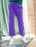 Purple Diego corduroy pants