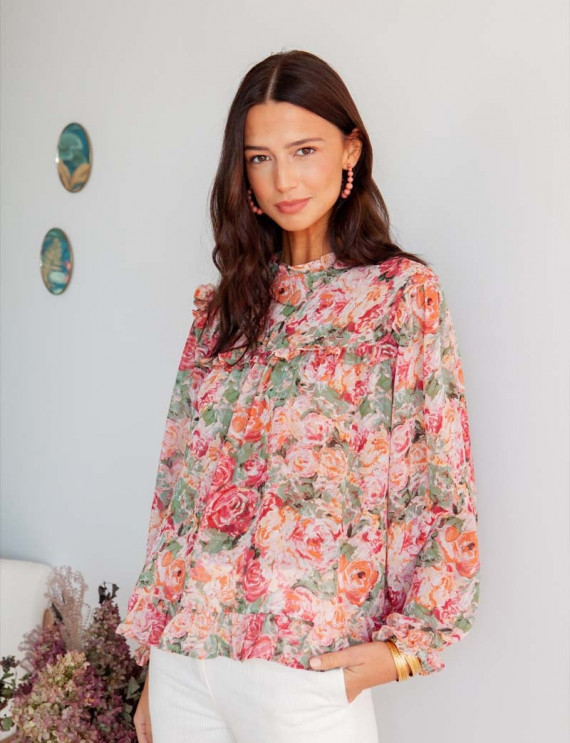 Floral Jully blouse