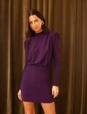 Iridescent purple Kim dress