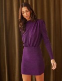 Iridescent purple Kim dress