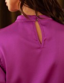 Dos robe violette Irys