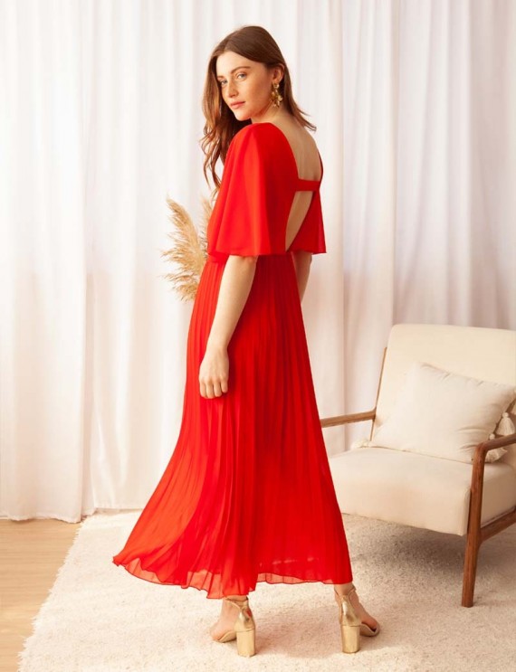 Red Gisella dress