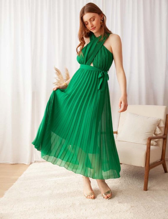 Green Melody dress