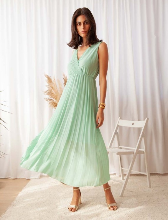 Water green Teresa dress
