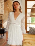 Robe blanche Justina