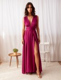 Robe violette Layana