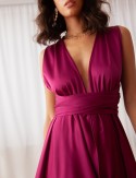 Layana plum dress