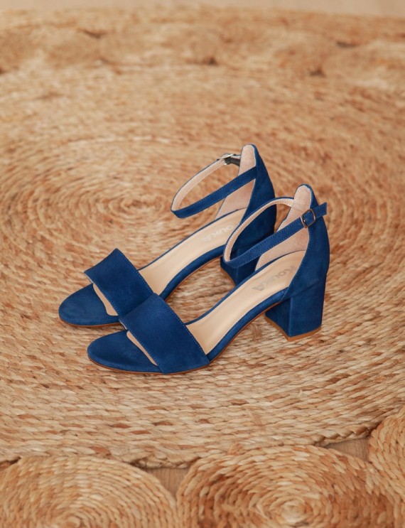 Blue Alexine sandals
