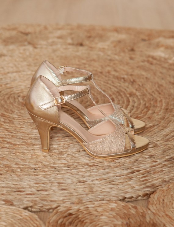 Golden Imaé sandals