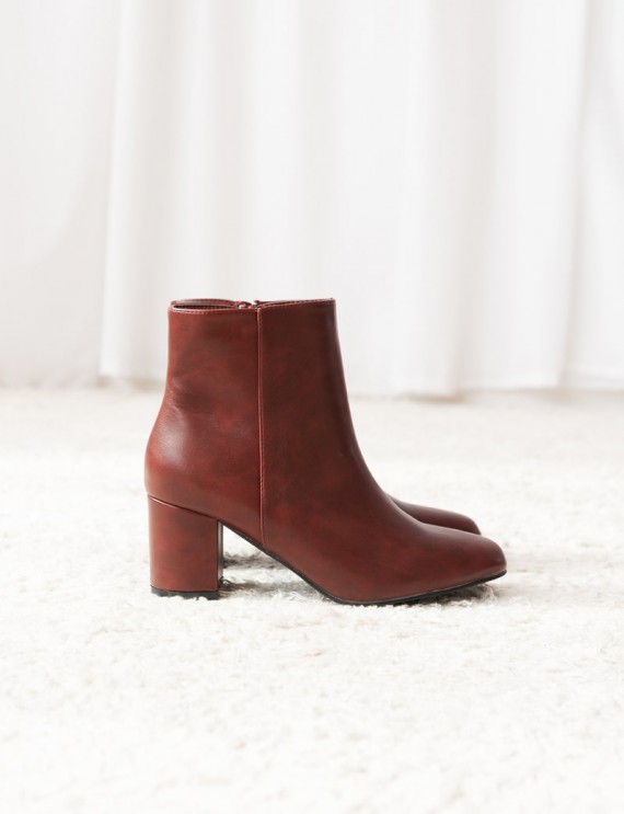 Burgundy Jane boots