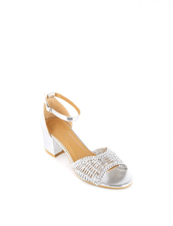 Silver Jeyna sandals