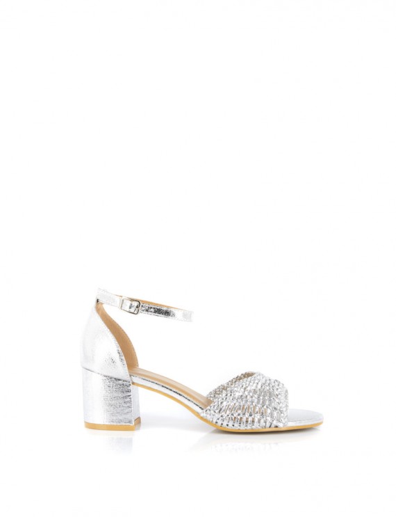 Silver Jeyna sandals