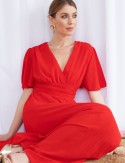 Red Loélia dress