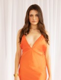 Orange Samantha dress