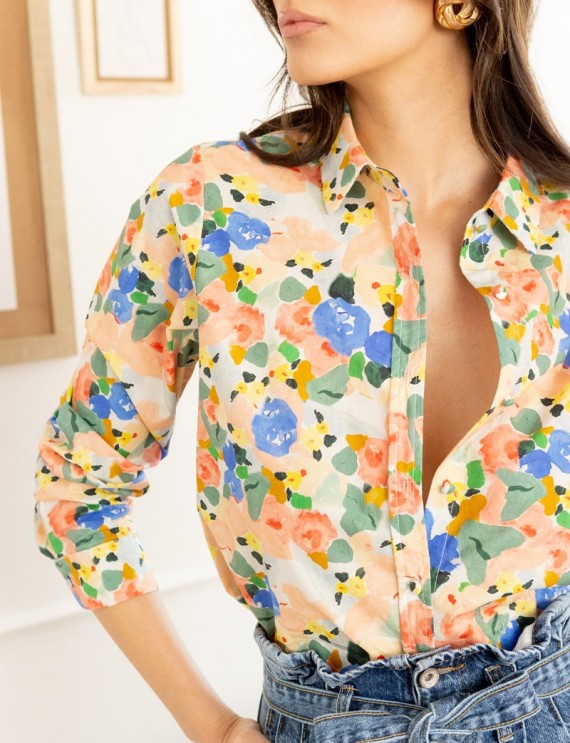 Floral Valery blouse