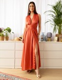 Robe blush Layana