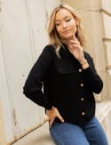 Cardigan noir Emile