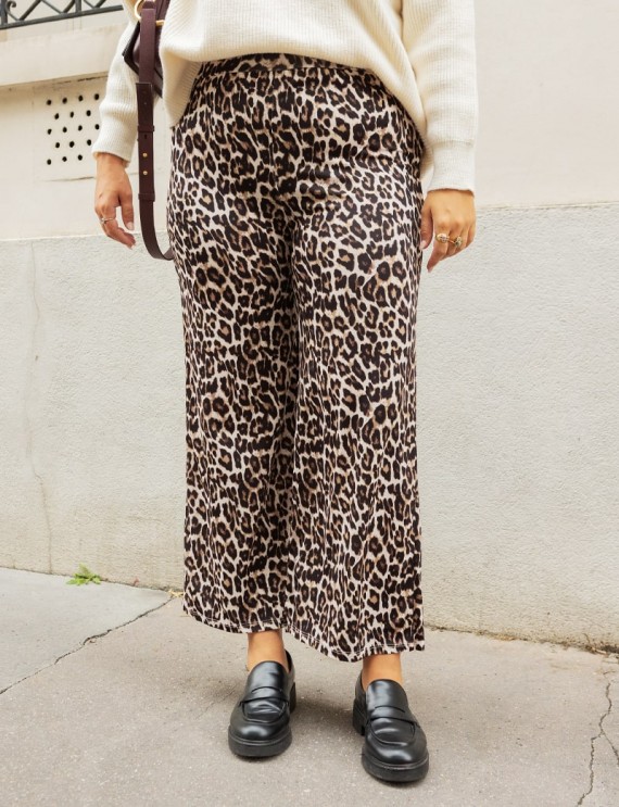Pantalon léopard Vittoria