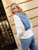 Gilet en jean Ollia