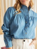 Blouse en jean Claire