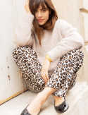 Pantalon léopard Ava