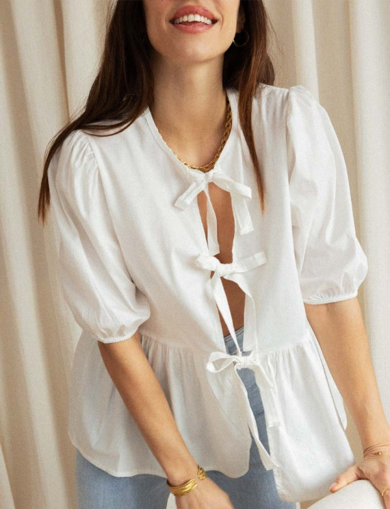 Blouse blanche Loly