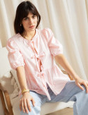 Blouse rose Loly