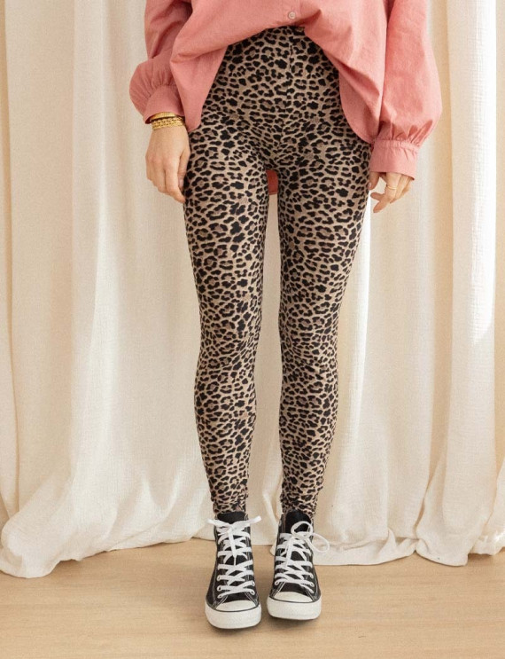 Legging léopard
