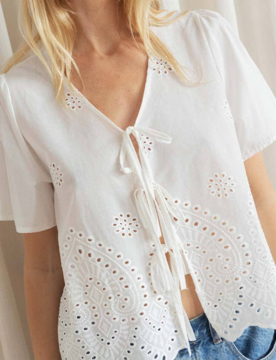 Blouse blanche Mary