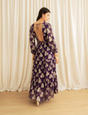 Robe violette Assia