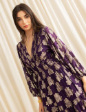 Robe violette Assia