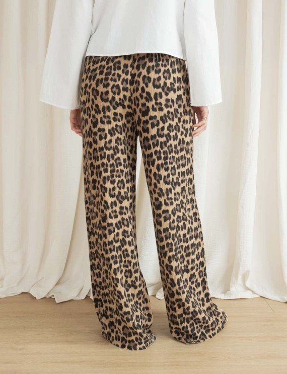 Pantalon léopard Priam