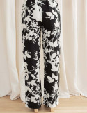 Pantalon noir & blanc Nono