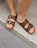 Sandales léopard Bimy