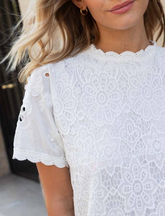 Blouse blanche Charmy