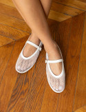 Ballerines blanches Lize