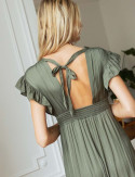 Robe olive Lisou