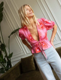 Blouse rose Eve