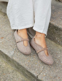 Ballerines taupe Daniela