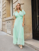 Robe vert d'eau Andrea