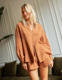 Chemise terracotta Jala