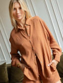 Chemise terracotta Jala