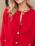 Cardigan rouge Germain