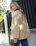 Veste camel Belva