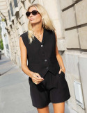 Gilet noir Bonnie