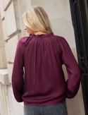 Blouse prune Taby