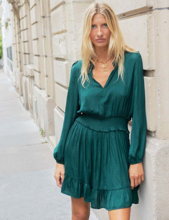 Robe verte Amalia